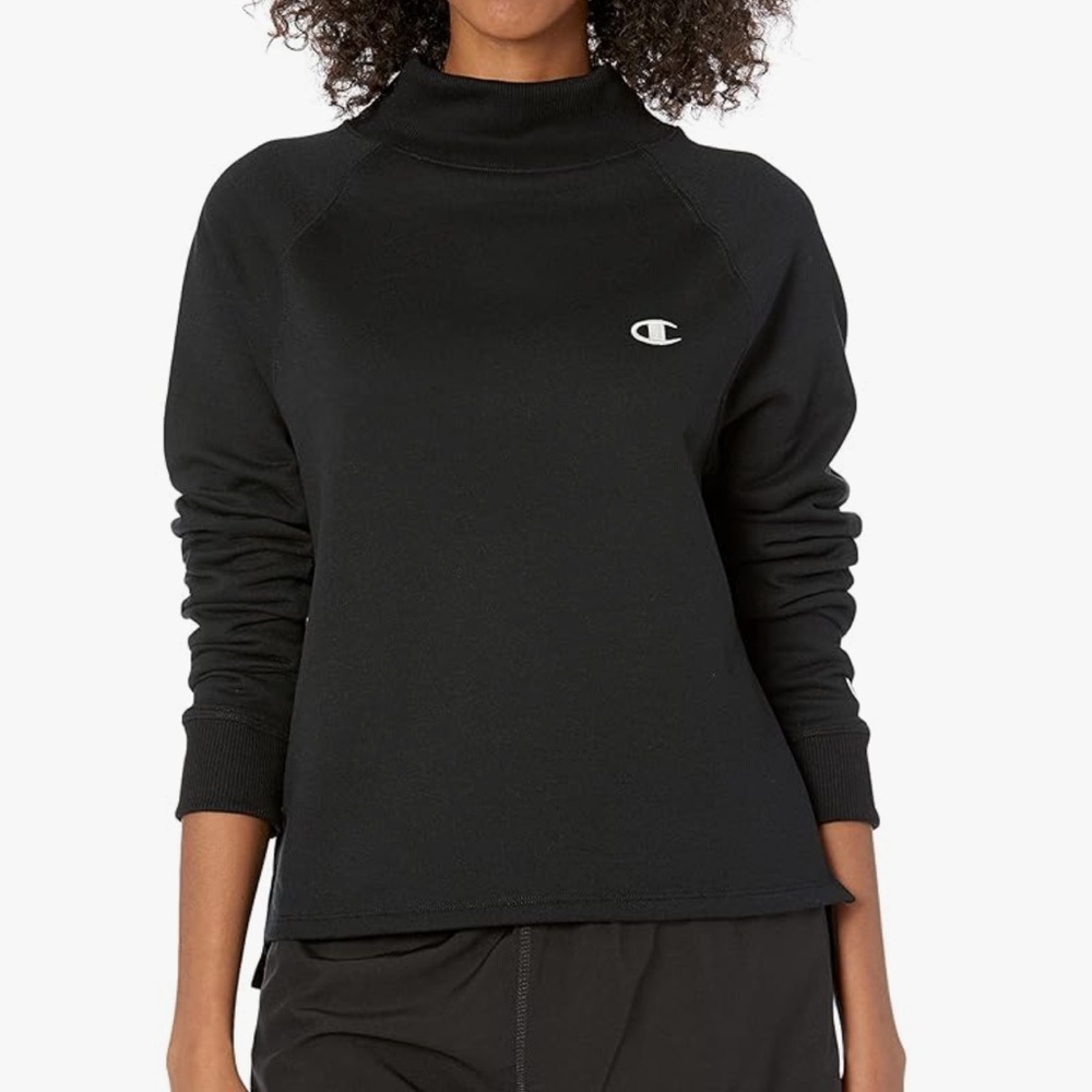 Champion Women's Black Pullover Sweatshirt